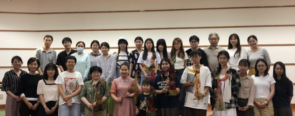 中华优秀传统文化的保护、传承与国际交流——日语学院、日研中心成功举办皮影讲座